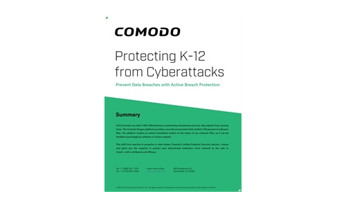 Protect K-12 Schools from Cyberattacks with Active Breach Protection